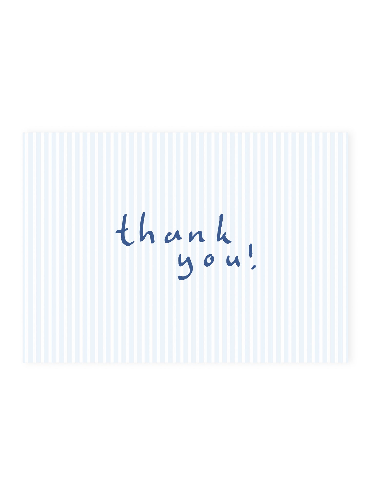 Postkarte 'thank you'